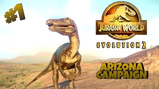 BARYONYX  ARIZONA CAMPAIGN  JURASSIC WORLD EVOLUTION 2 GAMEPLAY amp WALKTHROUGH 4K 60FPS [upl. by Nahtanaoj]