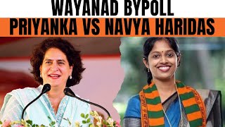 Wayanad ByPolls BJPs Navya Haridas to Battle Congress Priyanka Gandhi  News9 [upl. by Rakia878]