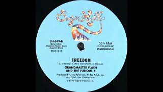 Grandmaster Flash amp The Furious Five  Freedom 1980 [upl. by Lrac648]