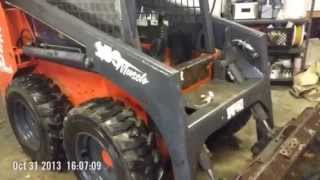 Home made Skid Steer Cab And Door [upl. by Cochran]