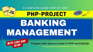 Banking Management System Using PHP  PHP and MYSQL [upl. by Nonnerb]