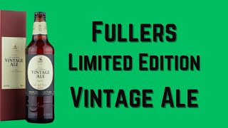 Fullers Vintage Ale 2023 [upl. by Aicatan]