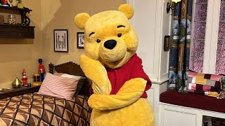 Winnie the Pooh Meet and Greet at EPCOT United Kingdom Pavilion  Walt Disney World 2024 [upl. by Tasiana]