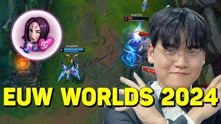 T1 Gumayusi Kaisa Destroy Kogmaw EUW Ranked Worlds 2024 [upl. by Maxfield233]