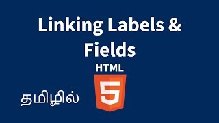 Linking HTML Form Fields and Labels Using quotforquot Attribute Explained in Tamil [upl. by Longerich]