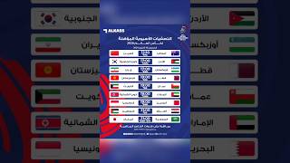 تصفيات كأس العالم 2026 جدول مبارايات 10102024  فلسطين VS العراق جولة نارية كاسالعالم 🔥 [upl. by Nhojleahcim]