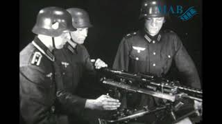 Wehrmacht Schiessübungen mit dem MG 34 [upl. by Iatnohs]