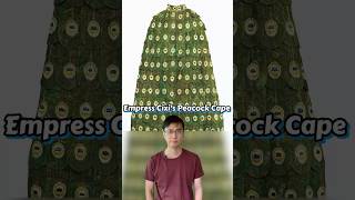 Empress Cixi’s Peacock Cape chineseculture learnchinese capes clothing chinesenovel arts [upl. by Haodnanehs]