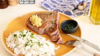 Recette  Steak de thon poêlé [upl. by Alger]