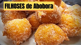 Como Fazer Filhoses de Abobora  Receita Portuguesa [upl. by Varian]