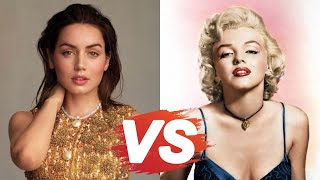 Ana de Armas VS Marilyn Monroe Transformation 2023⭐Maximum similarity at 34 years old😱 [upl. by Rawdin]