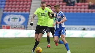 HIGHLIGHTS  Wigan Athletic vs The Posh [upl. by Anaihr217]