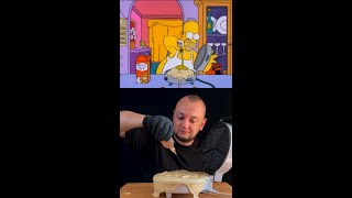 Homers Moon Waffles from The Simpsons VS Sandwich With Heinz Beans VS Pizza Face from TMNT [upl. by Ased]