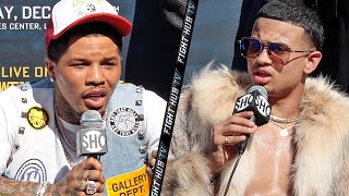 GERVONTA DAVIS amp ROLANDO ROMERO HAVE HEATED BACK amp FORTH PRESS CONFERENCE amp FACE OFF  FULL VIDEO [upl. by East]