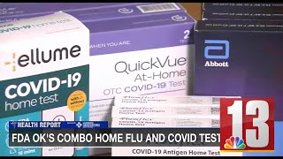 FDA OKs combination home flu COVID test [upl. by Walker]