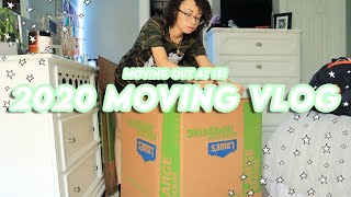 MOVE IN VLOG ✰ PACKING amp MOVING to My FIRST APARTMENT [upl. by Ashleigh]