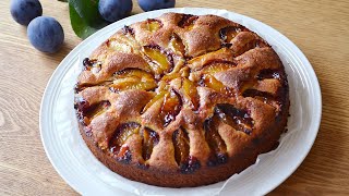 Cake that just melts in your mouth The best plum cake recipe [upl. by Kirtap]