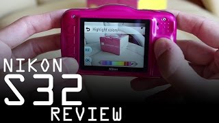 Nikon Coolpix S32 review [upl. by Oinotla]