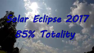 Solar Eclipse 2017 Time lapse From VA 85 Totality [upl. by Eeliak733]