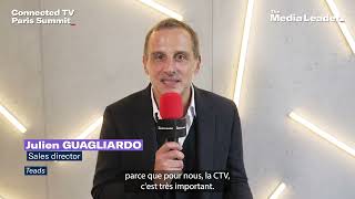 Connected TV Paris Summit  Interview de Julien Guagliardo [upl. by Alyacim135]