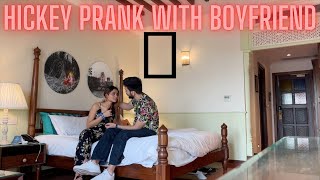 HICKEY PRANK WITH BOYFRIEND🫦 prank [upl. by Uahsoj]