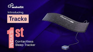 Track8  Indias First Contactless Sleep Tracker  Future of Sleep [upl. by Ahsyia]