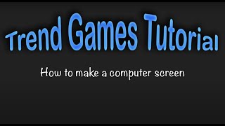 How to make a computer screen in Roblox Studio [upl. by Virgina553]