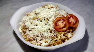 Cara membuat fusilli bolognese di rumah secara sederhana [upl. by Etnovad]