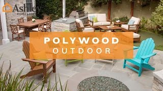 Ashley HomeStore  POLYWOOD Outdoor Furniture [upl. by Nnanerak]