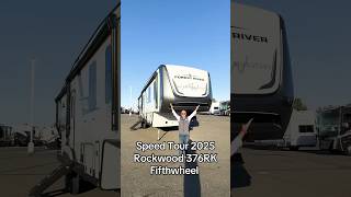 2025 Rockwood Signature 376RK tinyhome speedtour fyp camping rockwoodrv forestriverrv rvlife [upl. by Sachi]