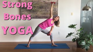 Strong Bones Yoga  a Loaded Practice [upl. by Etnahsa]