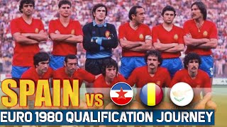 Spain Euro 1980 All Qualification Matches Highlights  Road to Italy [upl. by Aimat]