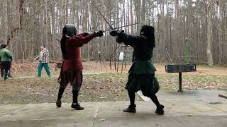 20231231 Longsword sparring practice [upl. by Hashim]