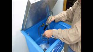 Herkules Automatice Waterborne Paint Gun Washer [upl. by Boelter445]