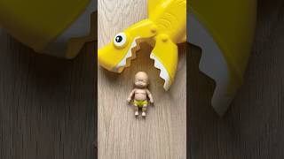 Baby Attacked By Yellow Shark 😱😵‍💫😰 satisfying squishy baby shark attack funny shorts [upl. by Welker]