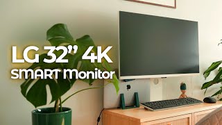 Reviewing the NEW Elegant and Powerful Monitor  LG MyView 32SR83UW [upl. by Ahsimat]