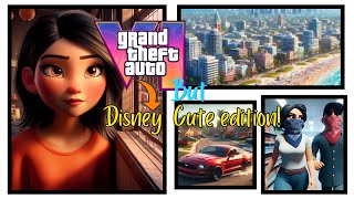 GTA 6 Trailer but its Disney Pixar Trailer Parody generated by AI 4K [upl. by Eelame]