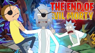 Evil Mortys Ultimate Sacrifice In The Final Of Rick And Morty Series [upl. by Moulden]