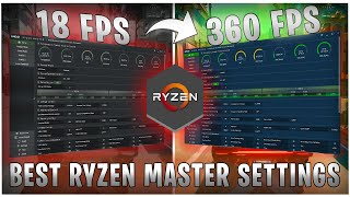 RYZEN MASTER SAFELY Overclock your CPU for Performance [upl. by Derrej]