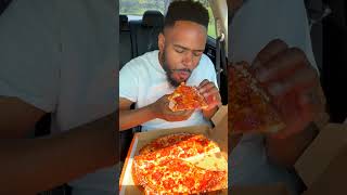 Trying Little Caesars PRETZEL‼️ Crust Pizza WTF🤬 [upl. by Steinman245]