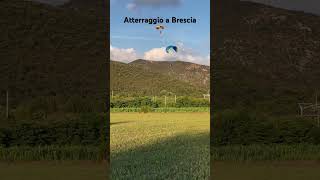 Atterraggio a Brescia paragliding advance alpha7 parapendio mountains fly passion [upl. by Dunkin]