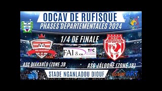 �Direct2MT ASC DIAKARLO VS ASC JALOORĖ 14 Phases Departementals de Rufisque Stade Ngalandou Diouf [upl. by Llenna903]