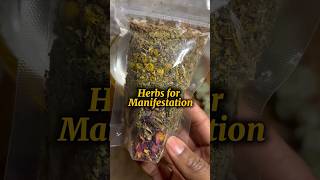 Herbs For Manifestation Manifestation Hoodoo LOA Spirituality [upl. by Hartfield]