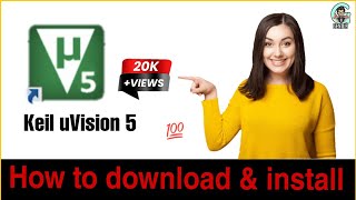 How to download amp install keil software uVision 5 in 2022 [upl. by Mikahs]