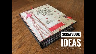 Scrapbook Ideas  Scrapbook For Birthday  Scrapbook for Boyfriend  Soumya Dubey [upl. by Groome]