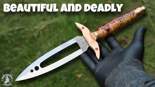 Making A DEADLY Skeleton Knife [upl. by Yentrac]