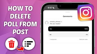 How to Delete Poll From Instagram Post [upl. by Chiquita]