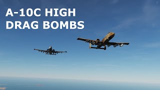 DCS World Tutorials  A10C Warthog  Using HighDrag bombs in CCRP [upl. by Hannaj]