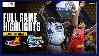 RAIN OR SHINE vs MAGNOLIA  FULL GAME 4 QF HIGHLIGHTS  PBA SEASON 49 GOVERNORS CUP  OCT 1 2024 [upl. by Persis974]