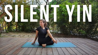 Silent Yin Yoga Class No Extra Talking Minimal Cues Yoga  No Props FullBody Stretch Yin in Taipei [upl. by Lissy]